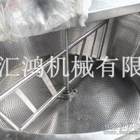 鱼豆腐油炸机 自动出料油炸机