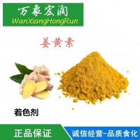 食用姜黄素 食品级天然提取姜黄素食用色素粉末姜黄着色剂