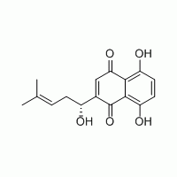 紫草素  紫草醌、紫草宁、紫根素