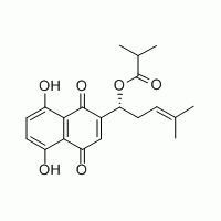 异丁酰紫草素 对照品 标准品 g级品 HPLC≥98%