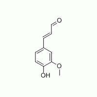 松柏醛 4-羟基-3-甲氧基肉桂醛 对照品 标准品 g级品 HPLC≥98%