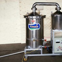 液态生料酿酒机纯粮烧酒技术