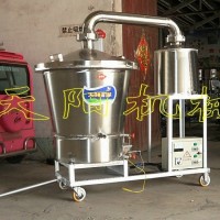 双层锅电加热液态生料酿酒设备