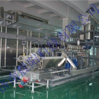 华北鱼饲料加工设备 10吨鱼饲料膨化机