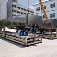 博泰大型直冷冰砖机设备日产120吨全国保修