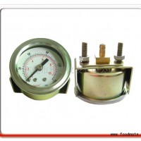 40QL-U01 40MM彩锌插管带支架气压表,机械式气压表