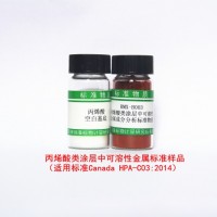 RMX-B003丙烯酸类涂层中可溶性金属标准物质