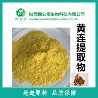 厂家现货供应黄连提取物黄连素盐酸小檗碱60%HPLC