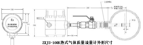 热式气体质量流量计