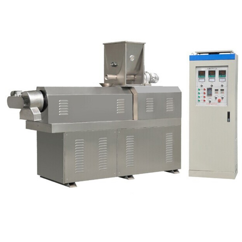 Double screw food extruder