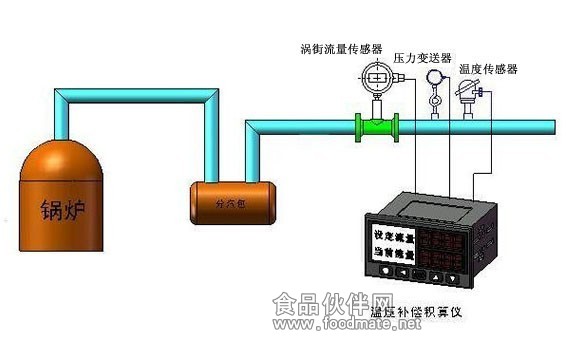 蒸汽涡街流量计