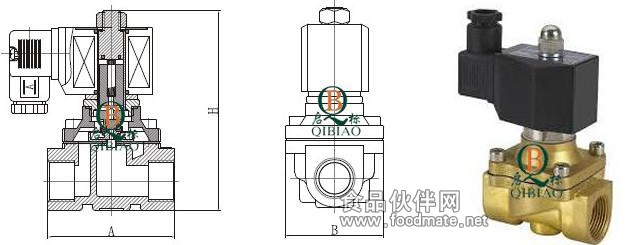 ZS气体电磁阀结构图