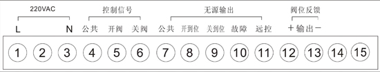 AC220V 开关型接线图