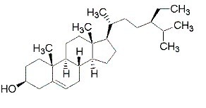 β-谷甾醇_83-46-5结构图