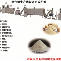 针状面包糠加工设备  针状面包糠加工设备价格