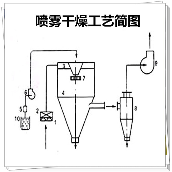 喷雾干燥工艺简图_副本1