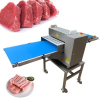 腊肉条分切机JYR-309D 五花肉开条机 切扣肉块设备厂家
