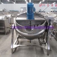 夹层锅专业供货商 自动控温型夹层炒锅 304不锈钢炒菜机