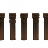 棕色可立保存管 可立螺帽管 彩色螺口管 保存管