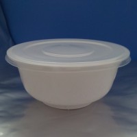 生产定制一次性速食米粉塑料包装碗带盖可彩印
