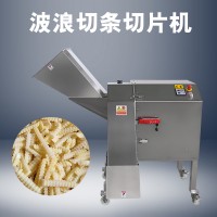土豆切波浪片机 狼牙薯片机器 芋头胡萝卜切片机子