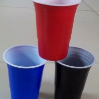 一次性聚会用双色PS、PP塑料杯/啤酒杯/彩色杯/快餐杯
