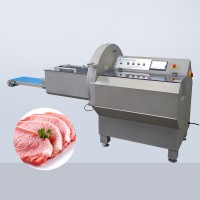 预制菜切牛排机 大型冻肉切片设备 预制菜前处理设备厂家