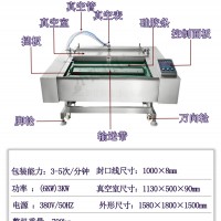 泡藕带连续滚动式真空包装机 小康牌滚动式真空包装机 厂家直销