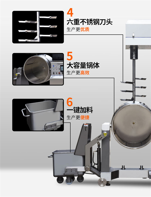 肉丸生产线用打肉浆机