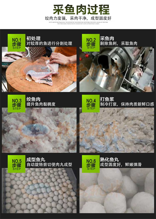 一整体鱼丸机设备